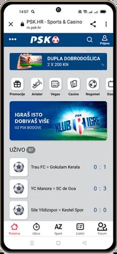 PSK Sport: Aplikacija za klađenje na Android.